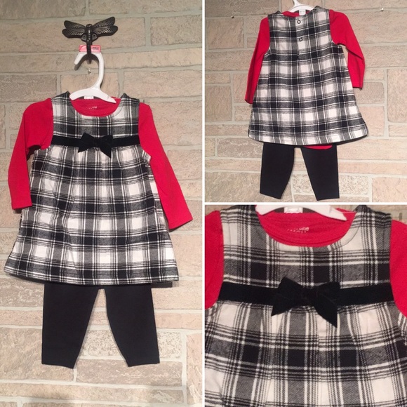 just one Other - Adorable outfit Sz 6M dress pants creeper NEW